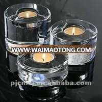 Simple Crystal Tealight Holders For Wedding Decoration